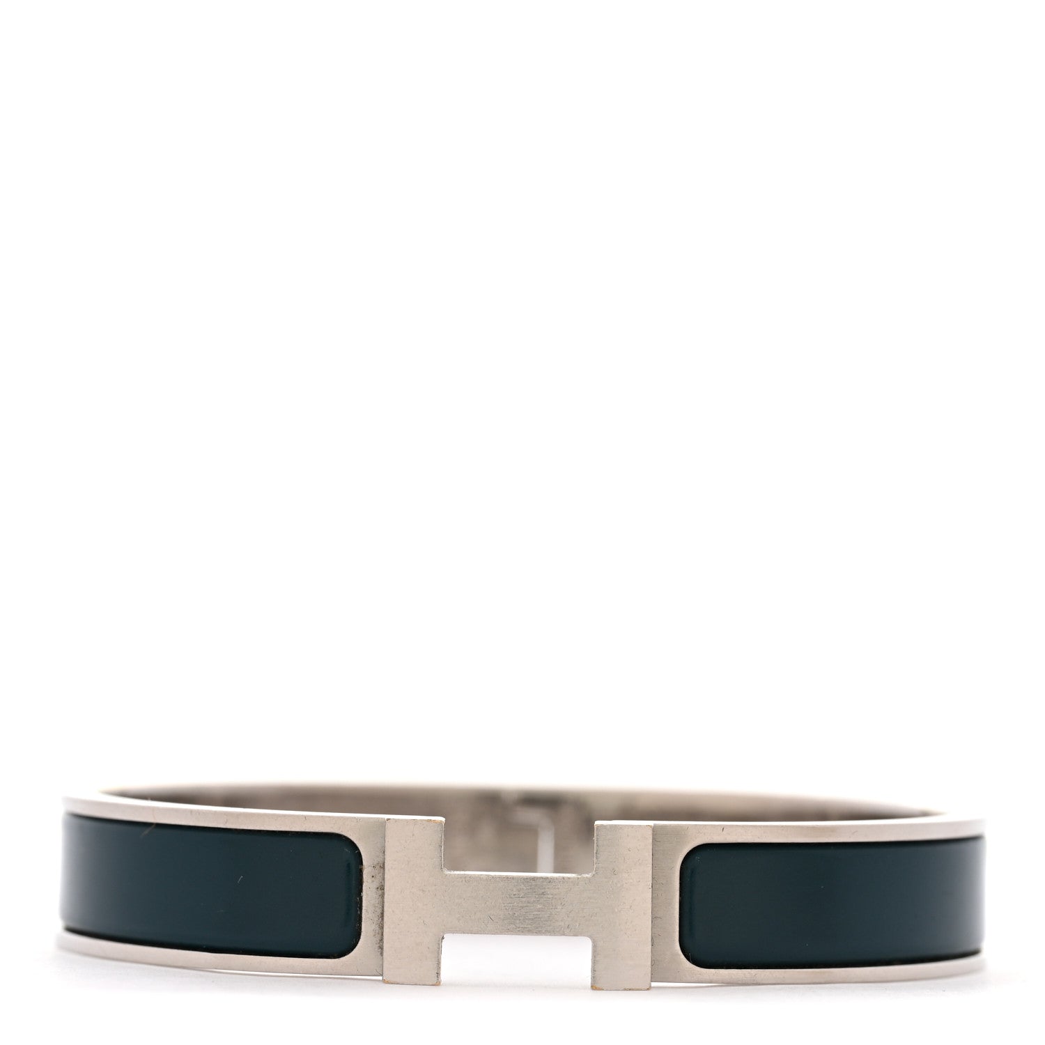 Hermes Matte Enamel Narrow Clic Clac HH Bracelet Colvert 1 of 6