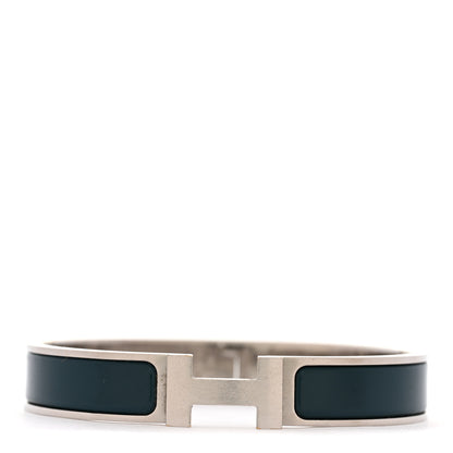 Hermes Matte Enamel Narrow Clic Clac HH Bracelet Colvert 1 of 6