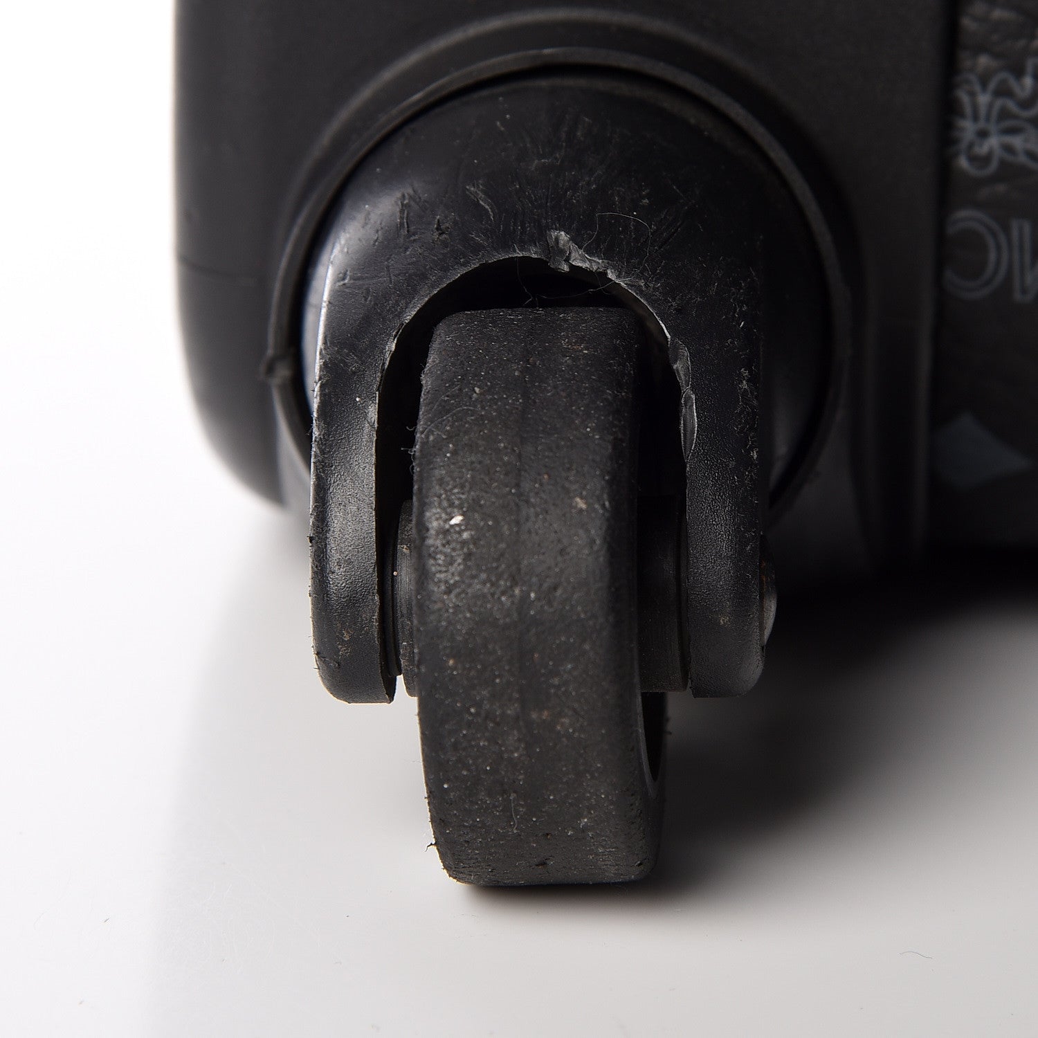 MCM Visetos Small Traveler Trolley Whelled Suitcase Black 13 of 21