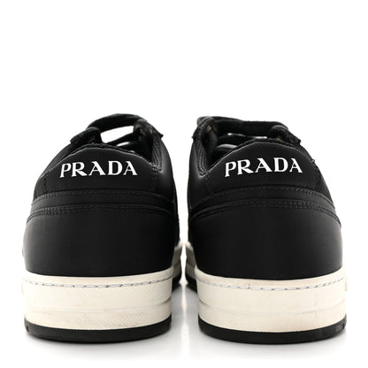Prada Re-Nylon Triangle Logo Quilted Sneakers 38.5 Black 5 of 14