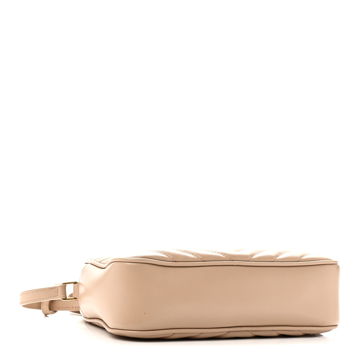 Saint Laurent Calfskin Matelasse Monogram Lou Camera Bag Dark Beige 4 of 10