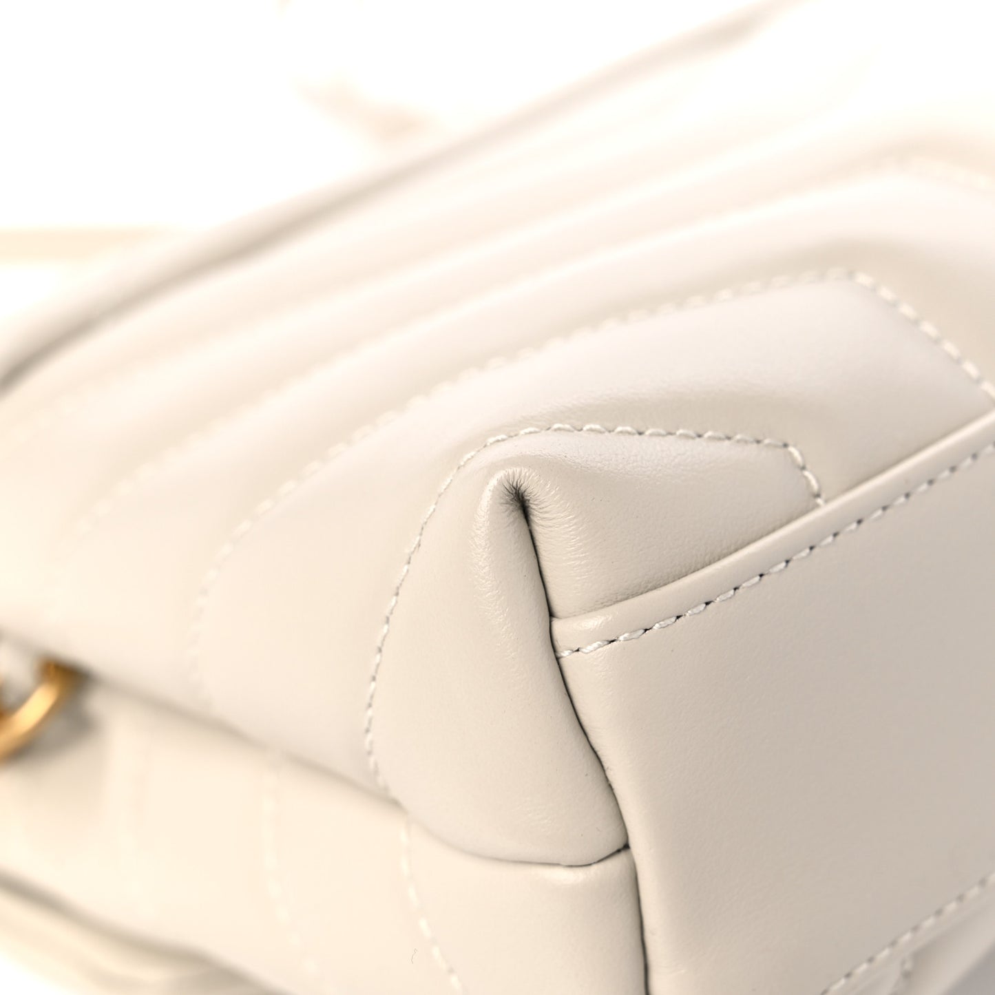 Calfskin Y Quilted Monogram Toy Loulou Crossbody Bag Crema Soft