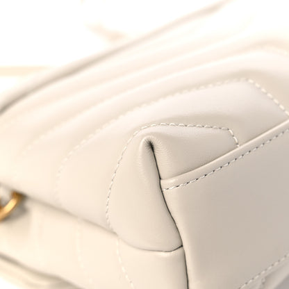 Saint Laurent Calfskin Y Quilted Monogram Toy Loulou Crossbody Bag Crema Soft 11 of 13