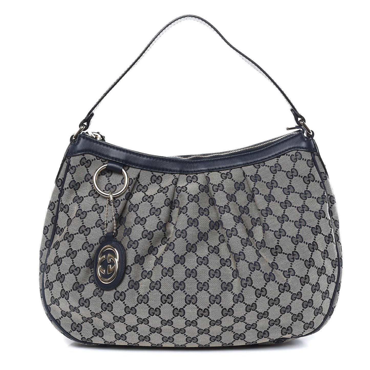 Monogram Medium Sukey Hobo Navy