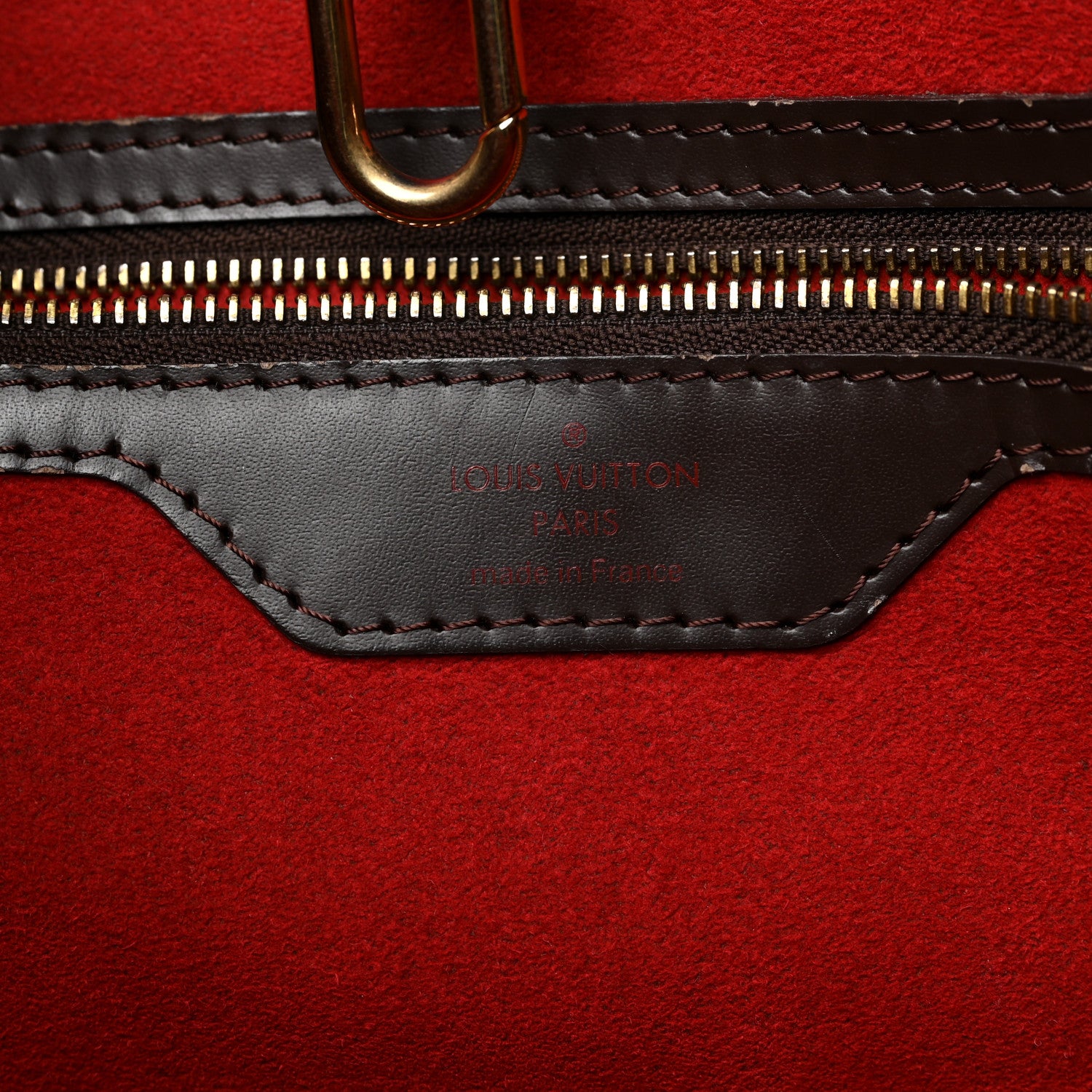 Louis Vuitton Damier Ebene Hampstead MM 6 of 11
