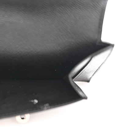 Hermes Epsom Kelly Pocket Compact Wallet Black 5 of 9