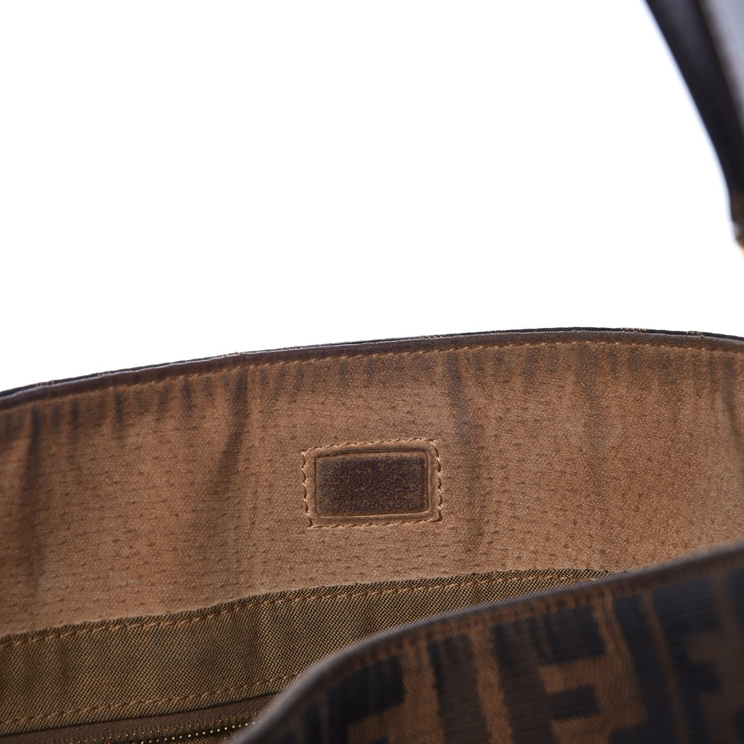 Fendi Zucca Large Hobo Tobacco 9 of 13