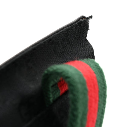 Gucci Monogram Web Belt Pouch Bag Black 13 of 14