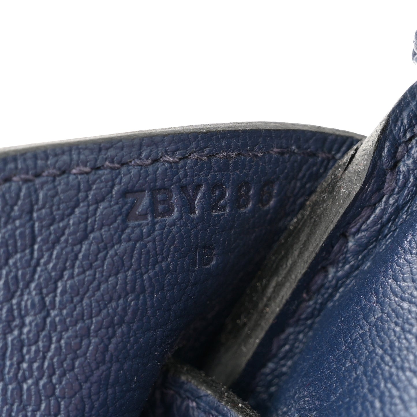 Togo Birkin 30 Bleu Encre