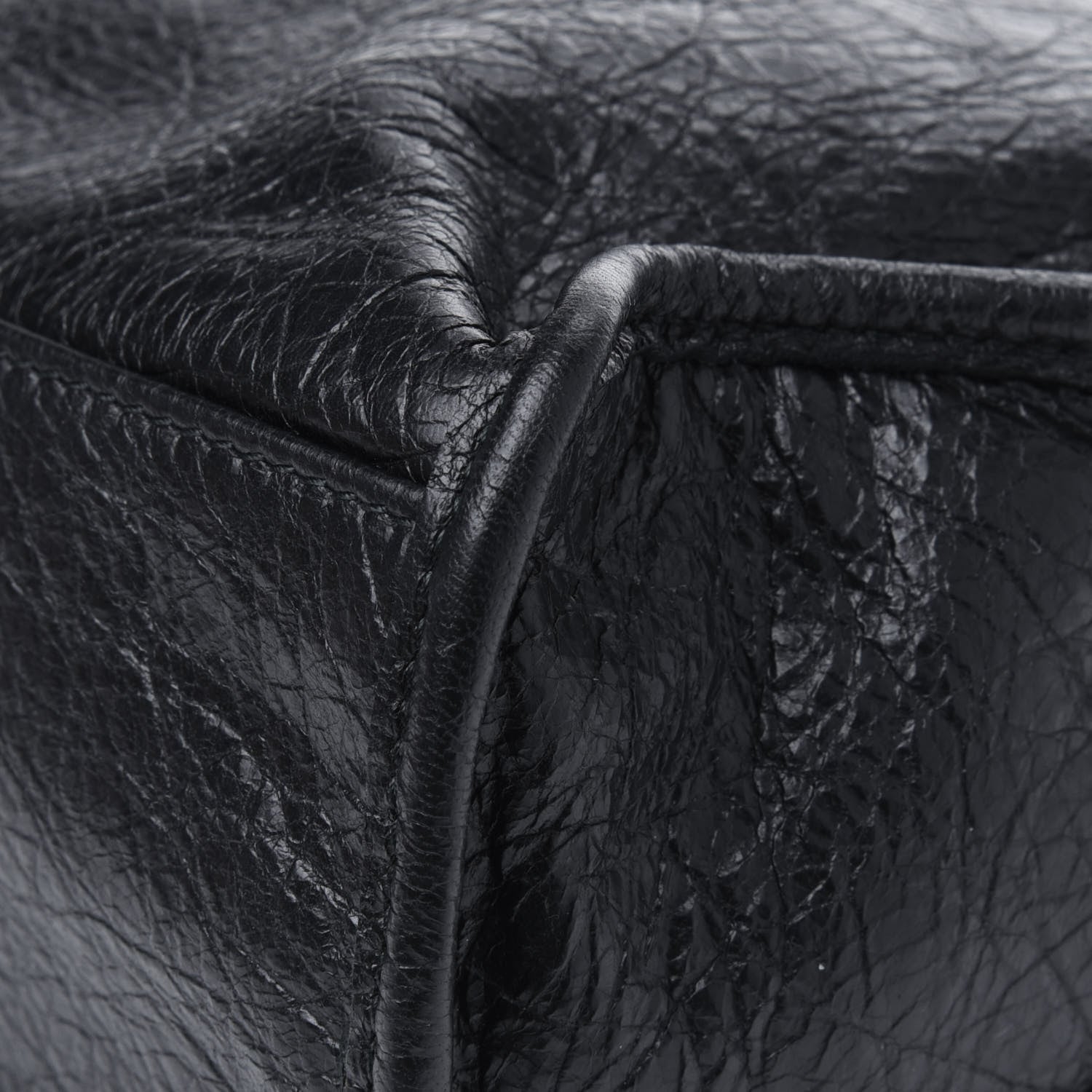 Balenciaga Agneau Classic Silver Hardware S City Black 7 of 7