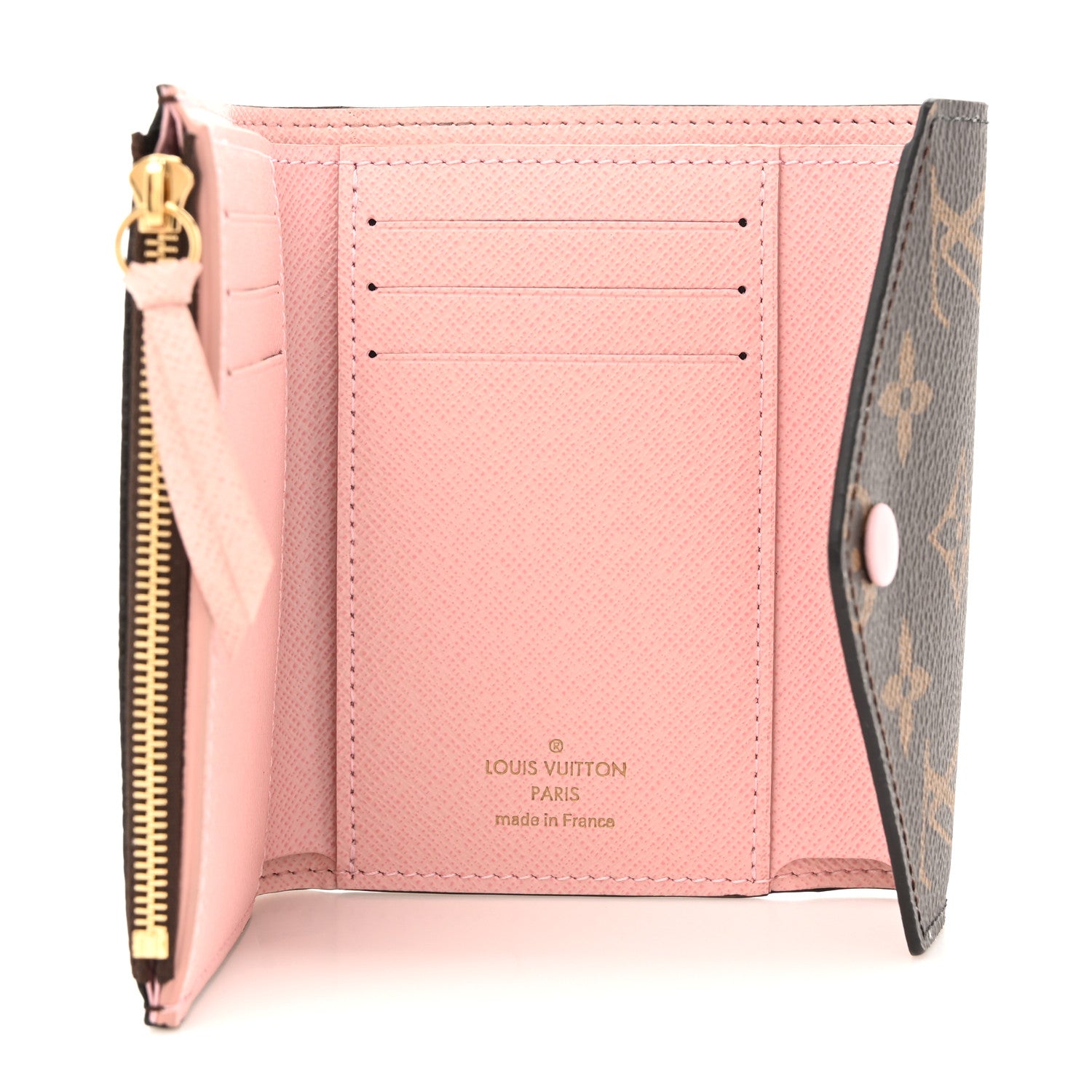 Louis Vuitton Monogram Victorine Wallet Rose Ballerine 5 of 8