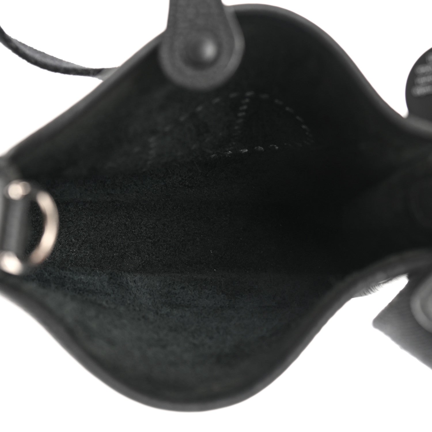 Hermes Taurillon Clemence Evelyne TPM Black 10 of 11