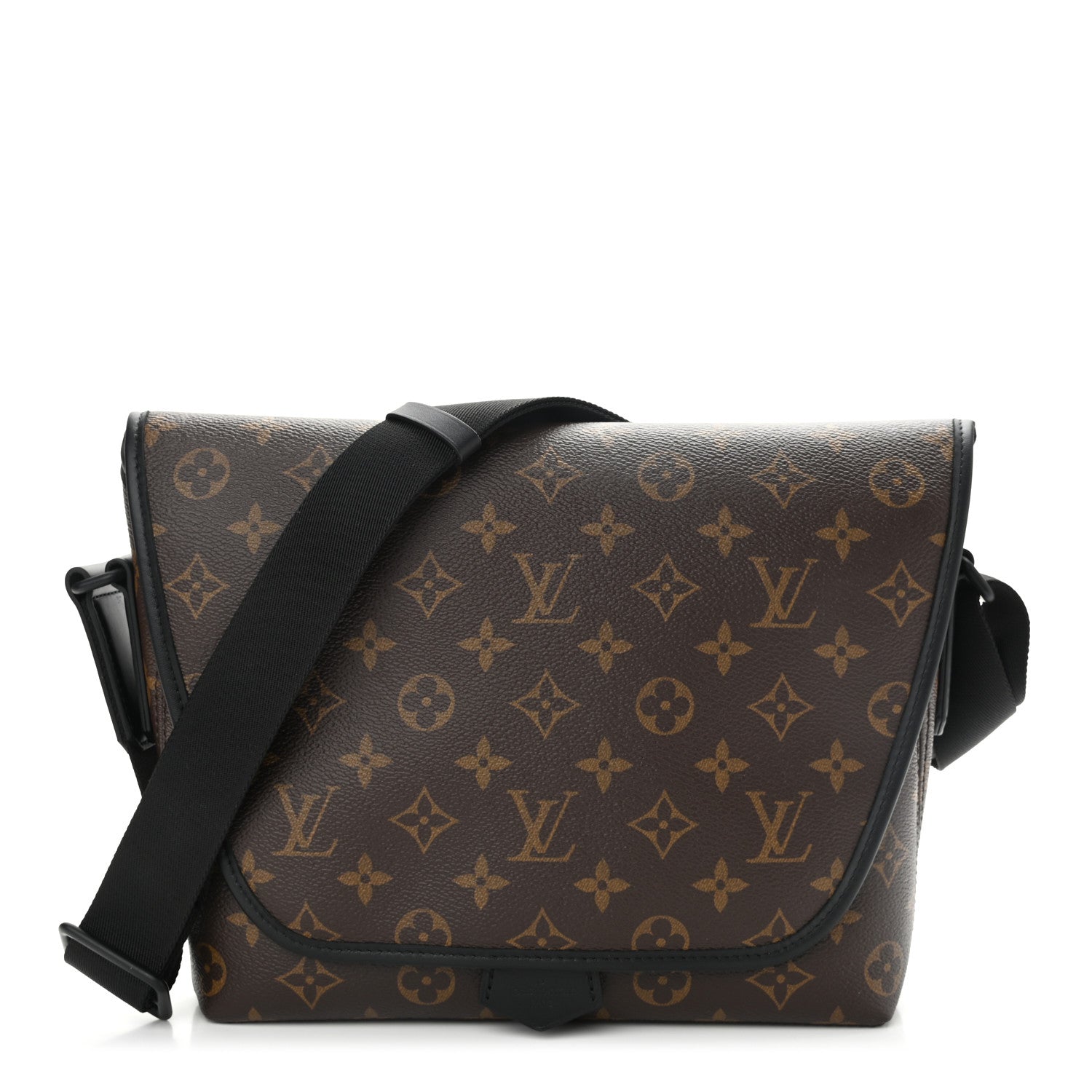 Louis Vuitton Monogram Macassar Magnetic Messenger 1 of 11