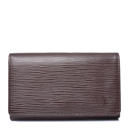 Louis Vuitton Epi Porte-Monnaie Billets Tresor Wallet Moka 1 of 6