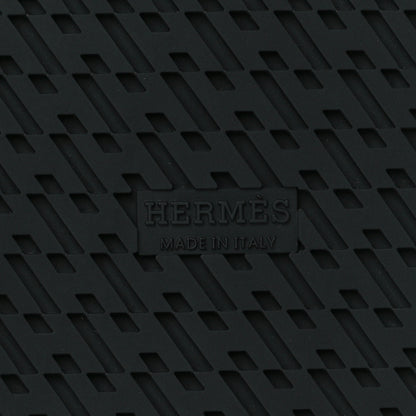 Hermes Calfskin Womens Chypre Sandals 37.5 White 6 of 9