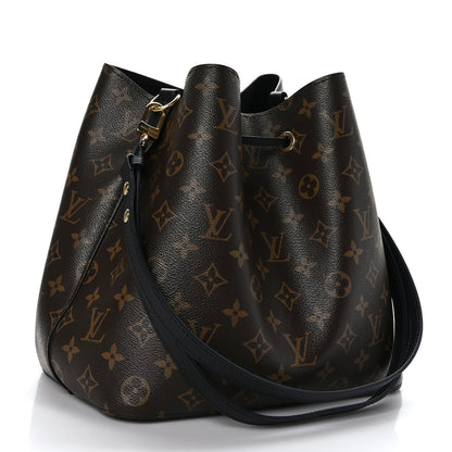 Louis Vuitton Monogram Neonoe MM Black 3 of 10