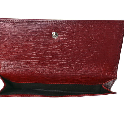 Gucci Calfskin Studded Soho Continental Wallet Red 5 of 13