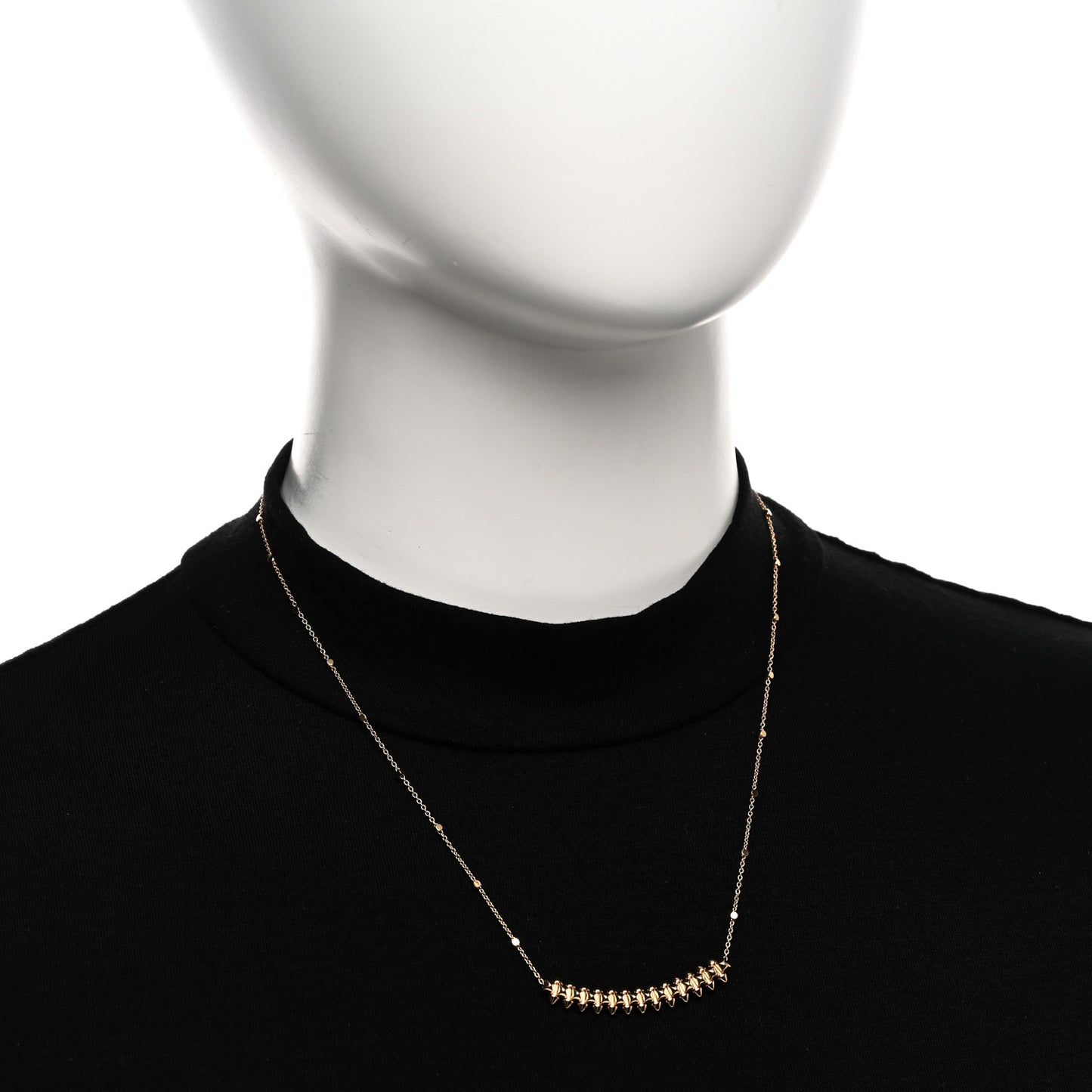 18K Pink Gold Small Clash de Cartier Necklace