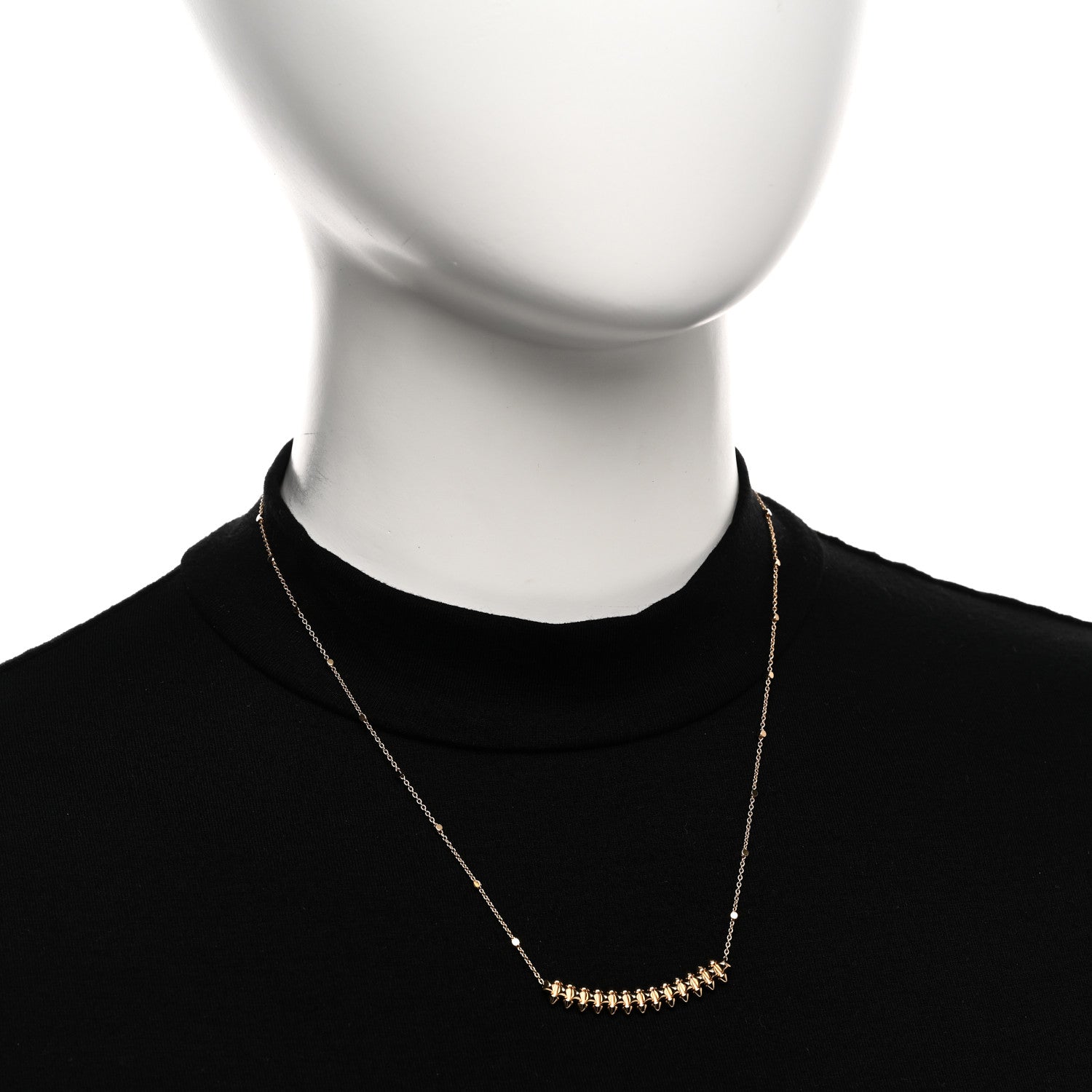 Cartier 18K Pink Gold Small Clash de Cartier Necklace 2 of 5