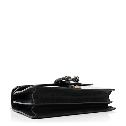 Gucci Pebbled Calfskin Small Dionysus Shoulder Bag Black 4 of 14