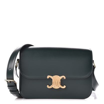 Celine Shiny Calfskin Medium Triomphe Amazone 1 of 10