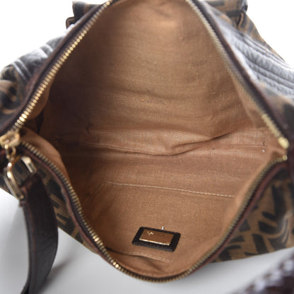 Fendi Zucca Small Hobo Tobacco 5 of 7