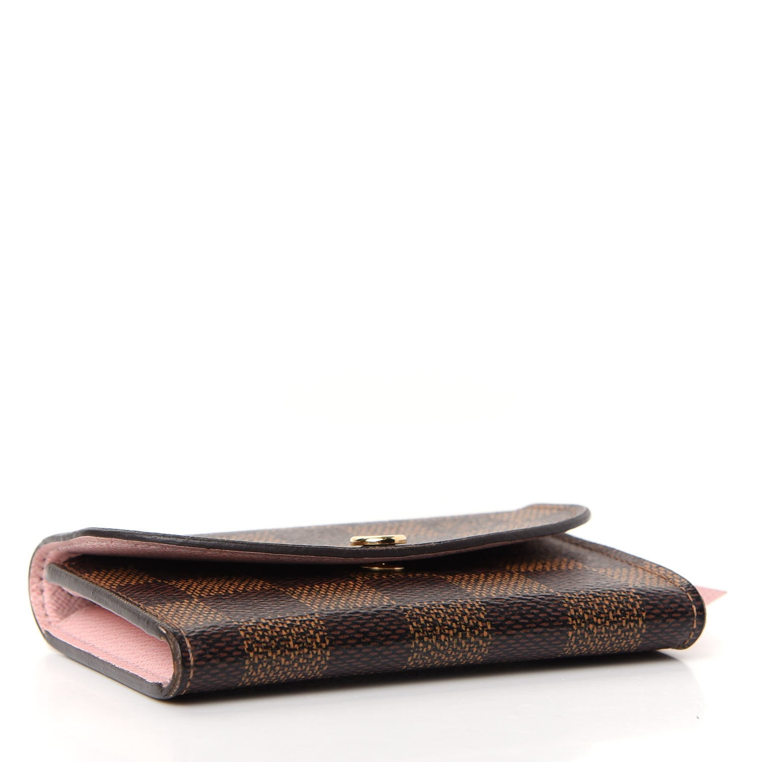 Louis Vuitton Damier Ebene Rosalie Coin Purse Rose Ballerine 4 of 7