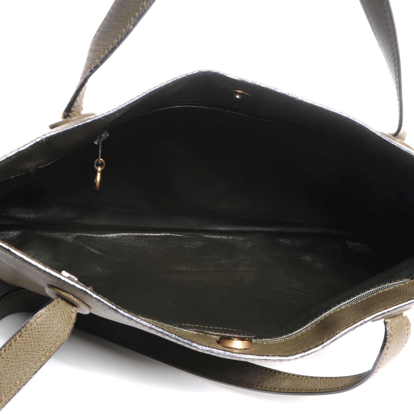 Caviar Shoulder Bag Dark Green
