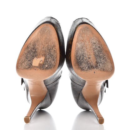 Louis Vuitton Patent Monogram Ritual Fetish Platform Pumps 40 7 of 13