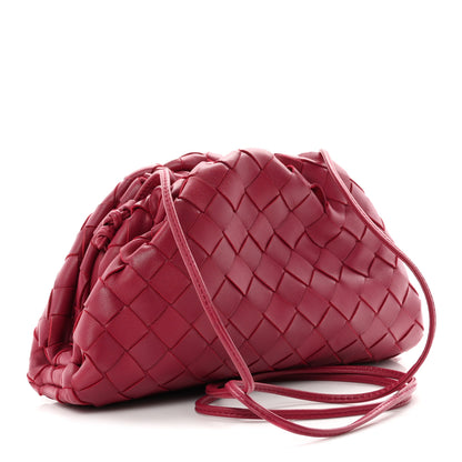 Bottega Veneta Nappa Intrecciato The Mini Pouch Bordeaux 3 of 10