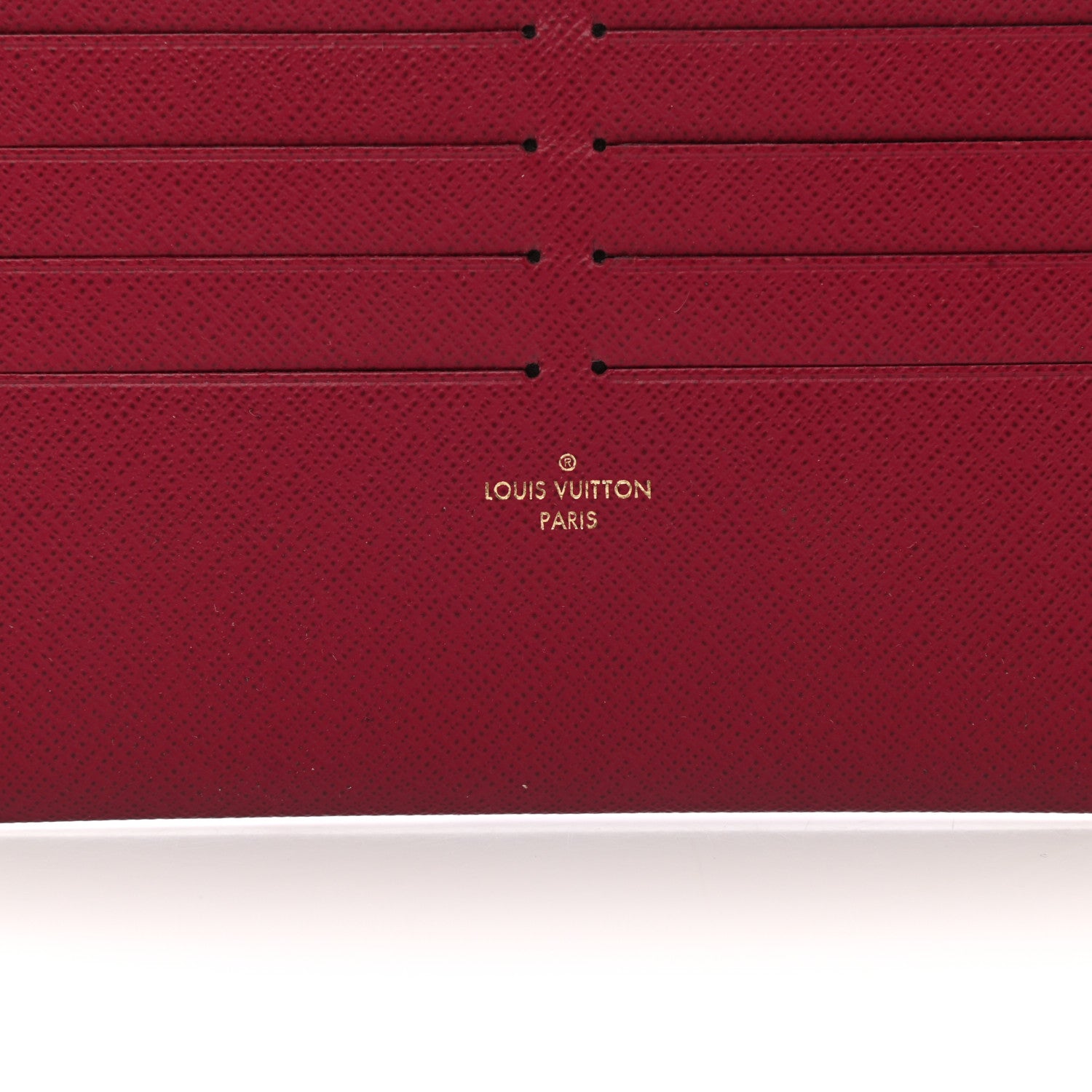 Louis Vuitton Calfskin Felicie Card Holder Insert Fuchsia 6 of 6