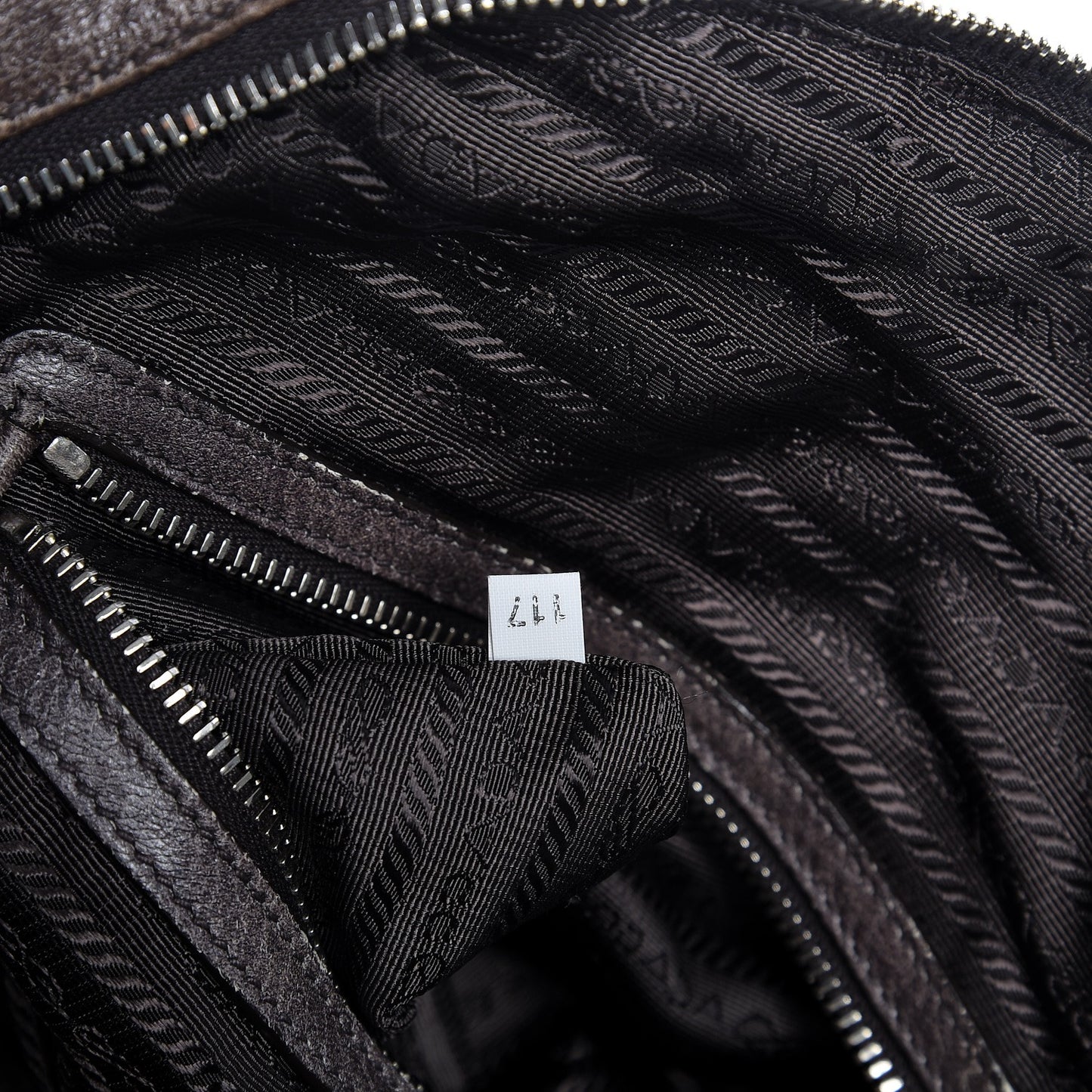 Cervo Deerskin Tote Fumo