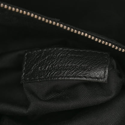 Saint Laurent Crinkled Calfskin Matelasse Monogram Medium Niki Chain Satchel Crema Soft 6 of 15