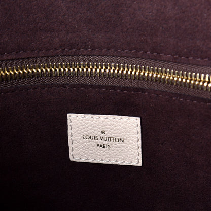 Louis Vuitton Empreinte Monogram Giant Neverfull MM Cream 6 of 8