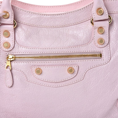 Balenciaga Agneau Giant 12 Gold Hardware City Rose Poudre Rose Petunia 7 of 16