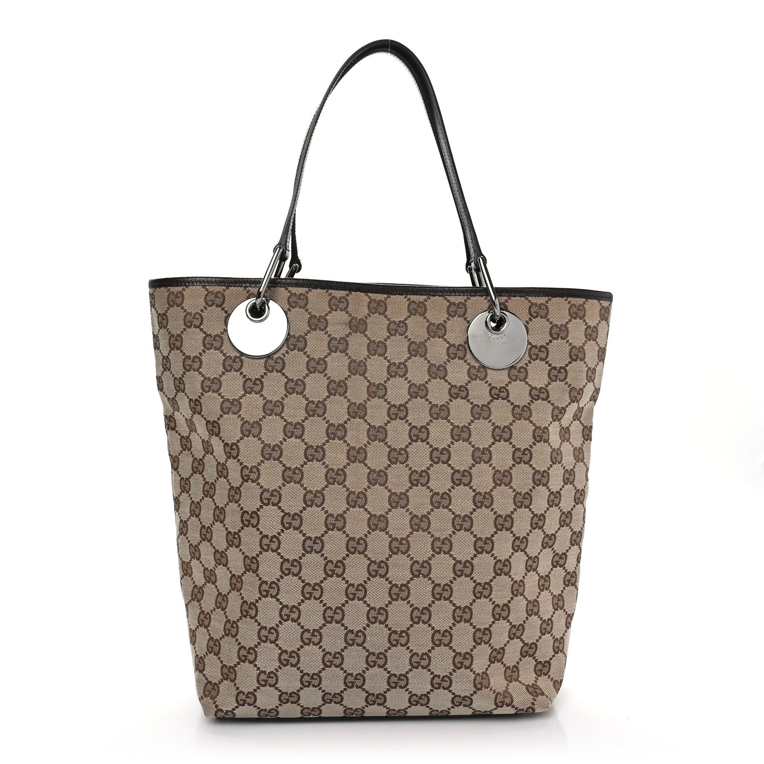Gucci Monogram Large Eclipse Tote Brown 1 of 9