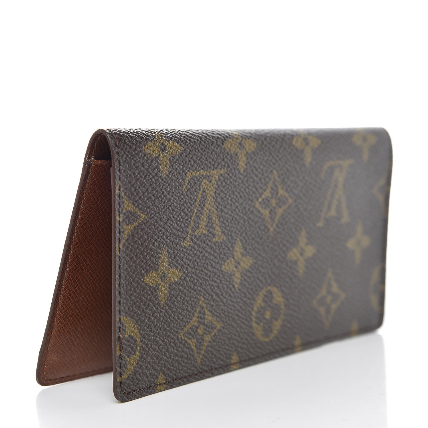 Louis Vuitton Monogram Simple Checkbook Holder Wallet 3 of 8