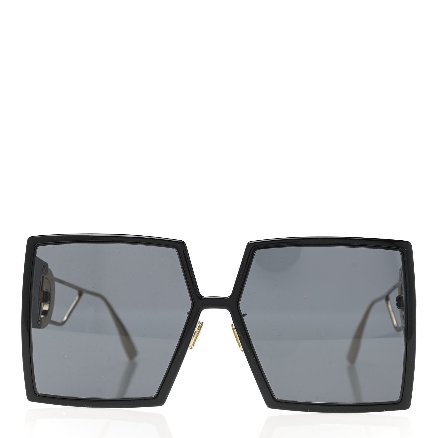 Christian Dior Square 30 Montaigne Sunglasses Black 2 of 7