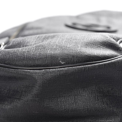Gucci Coated Canvas Interlocking G Travel Backpack Black 17 of 19