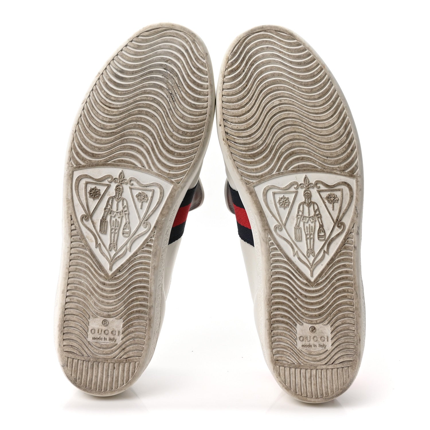Gucci Calfskin Ayers Blind For Love Embroidered Womens Ace Sneakers 39 White 6 of 10