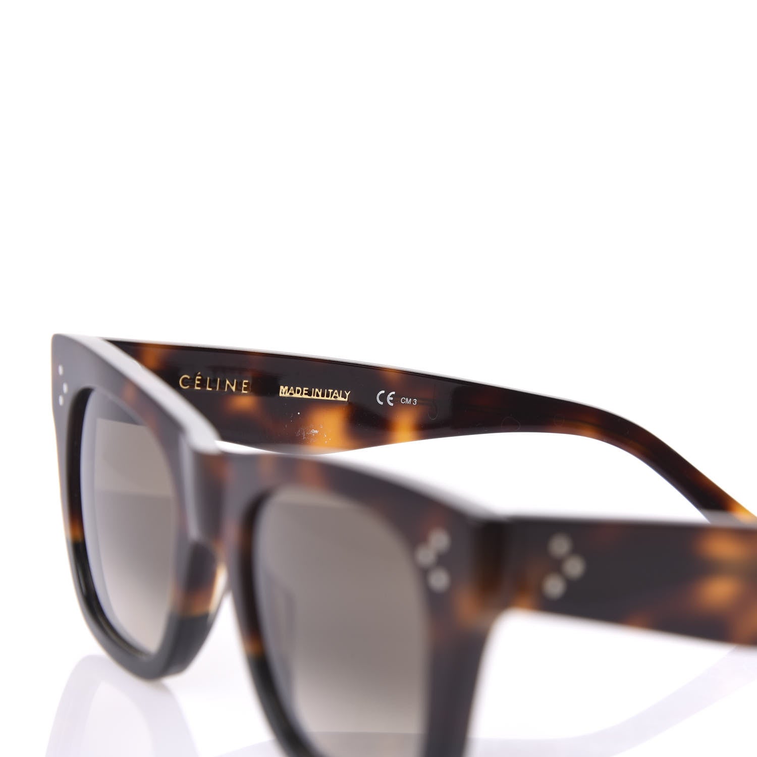 Celine New Audrey Sunglasses CL 41805/S Havana 6 of 9