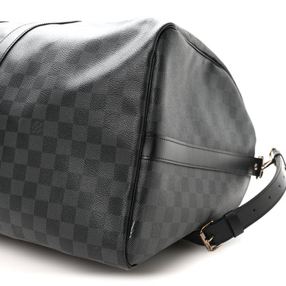 Louis Vuitton Damier Graphite Keepall Bandouliere 55 10 of 10