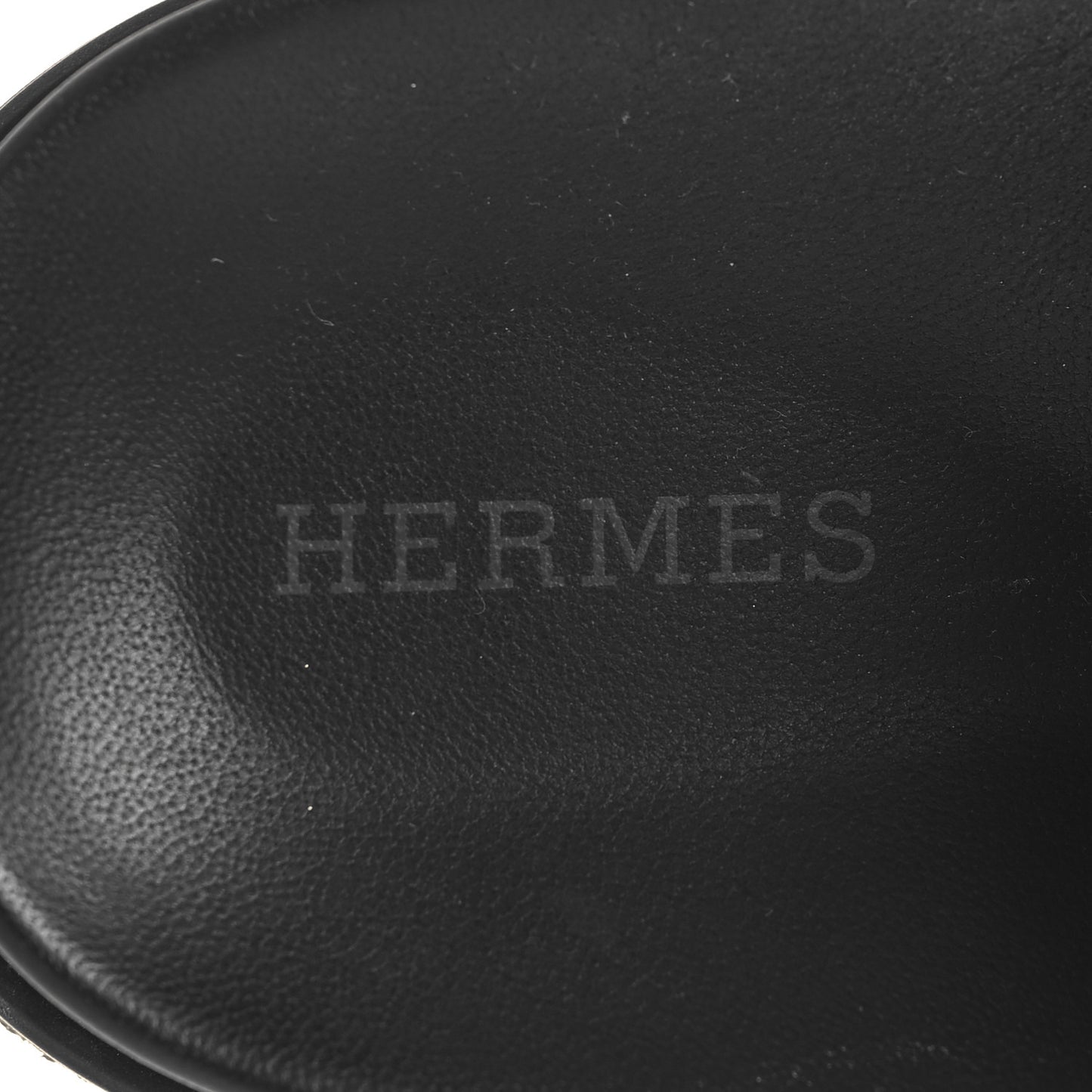 Calfskin Womens Empire Sandals 37 Black