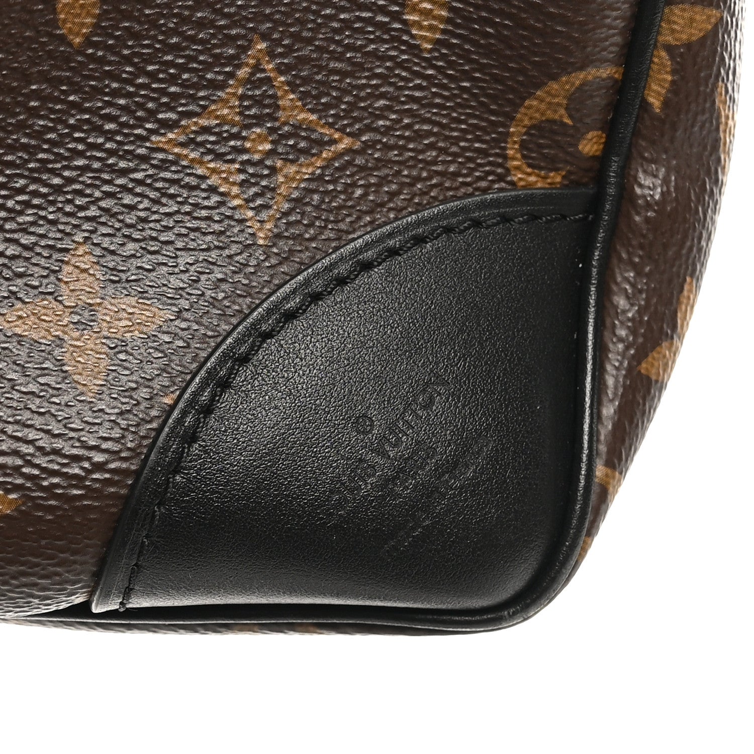 Louis Vuitton Monogram Odeon MM Black 6 of 9