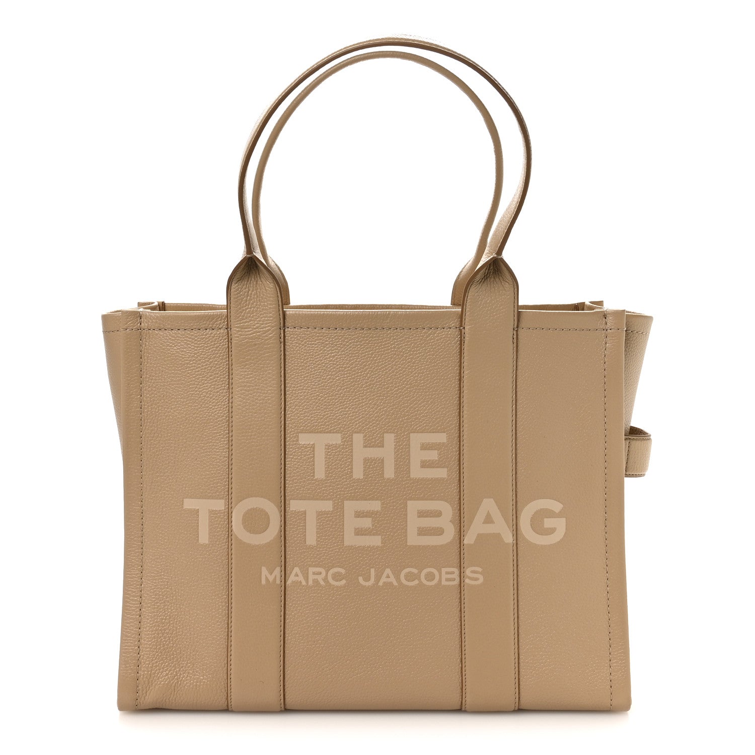 Marc Jacobs Grained Calfskin Large The Tote Bag Camel 1 of 12