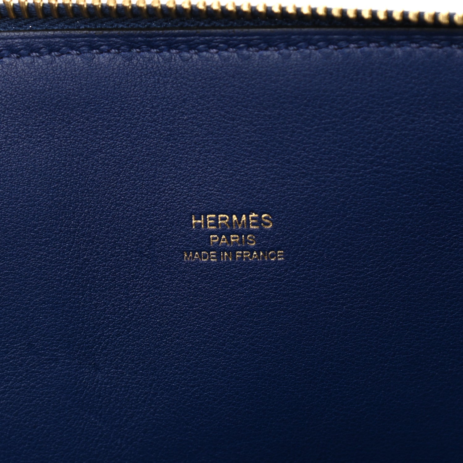 Hermes Taurillon Novillo 1923 Bolide 30 Bleu Saphir 6 of 10