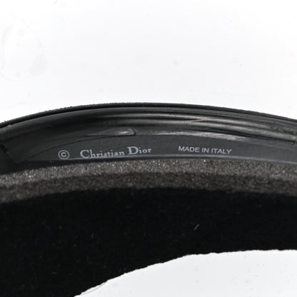 Christian Dior Mirrored DiorClub1 Sun Visor Black 6 of 7