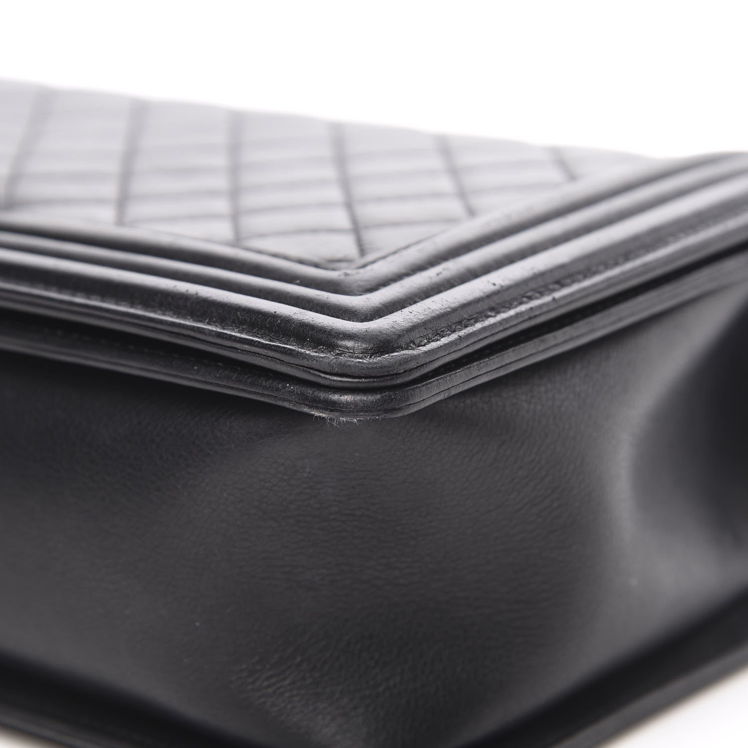 Chanel Calfskin Quilted New Medium Boy Flap Black 9 of 15