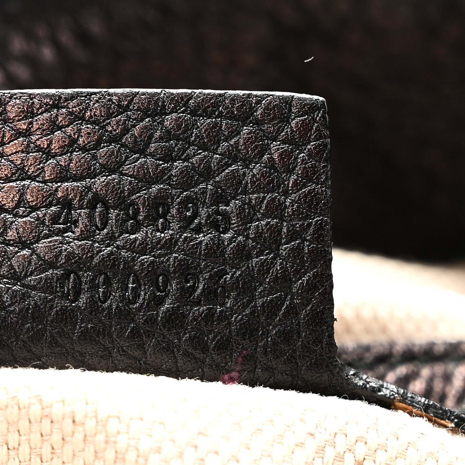 Gucci Pebbled Calfskin Large Soho Hobo Black Black 7 of 10