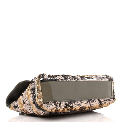 Chanel Sequin Striped Medium Reissue Flap Multicolor 4 of 11